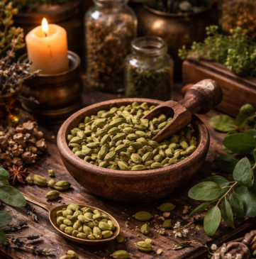 Fresh Green Cardamom Pods