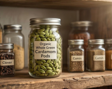 Premium Organic Green Cardamom Pods Bodinayakanur